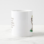 BAD CATTITUDE Funny Grumpy Cat Parent Grote Koffiekop (Voorkant)