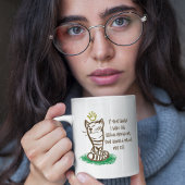 BAD CATTITUDE Funny Grumpy Cat Parent Grote Koffiekop