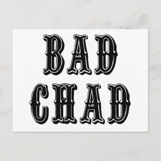 Bad Chad Briefkaart