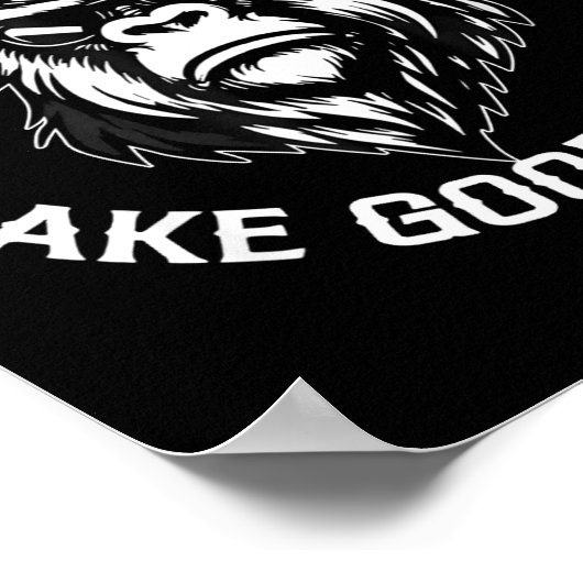 Bad Choices Make Good Stories Funny Gorilla Ape Co Poster (Hoek)