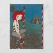 Bad Clown gothic horror Briefkaart (Voorkant)