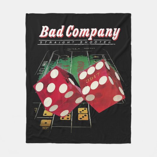 Bad Company Blues Een eerbetoon aan Paul Rodgers Fleece Deken (Voorkant)