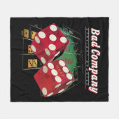 Bad Company Blues Een eerbetoon aan Paul Rodgers Fleece Deken (Voorkant (Horizontaal))