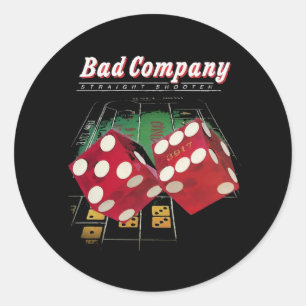 Bad Company Blues een tribute aan Paul Rodgers  Ronde Sticker