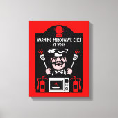 Bad Cook Gift Canvas Afdruk (Voorkant)