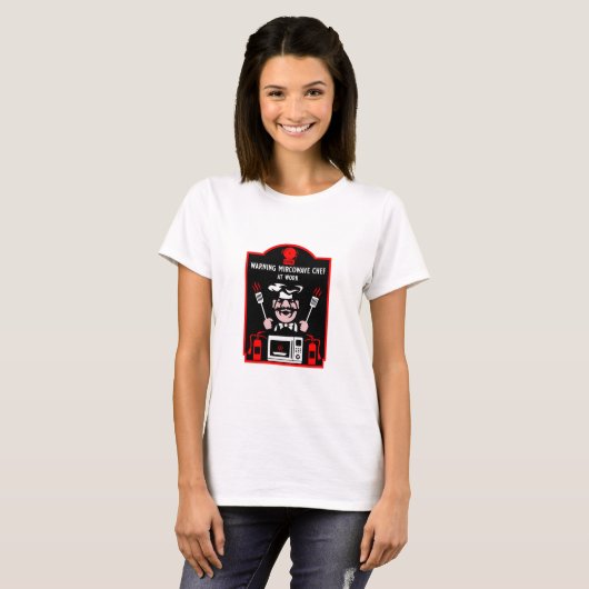 Bad Cook Gift T-shirt (Voorkant volledig)