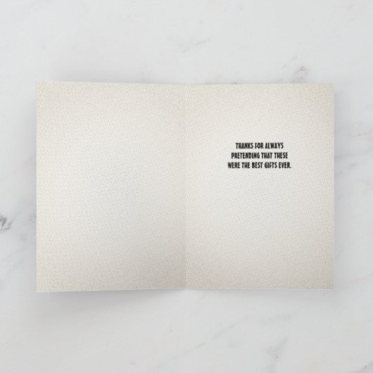 Bad Dad Gifts Funny Vaderdag Kaart (Binnen)