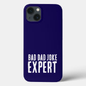 Bad Dad Joke Expert BOLD TYPOGRAFIE Case-Mate iPhone Case (Achterkant)