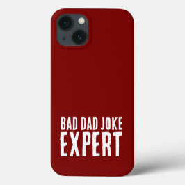 Bad Dad Joke Expert BOLD TYPOGRAFIE Case-Mate iPhone Case