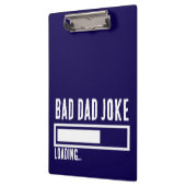 Bad Dad Joke Expert BOLD TYPOGRAFIE Klembord (Links)