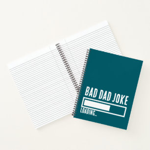 Bad Dad Joke Expert BOLD TYPOGRAFIE Notitieboek