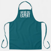 Bad Dad Joke Expert BOLD TYPOGRAFIE Schort (Voorkant)
