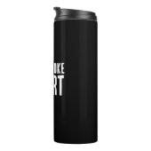 Bad Dad Joke Expert BOLD TYPOGRAFIE Thermosbeker (Geroteerd rechts)