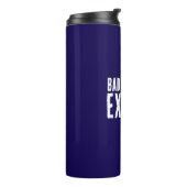 Bad Dad Joke Expert BOLD TYPOGRAFIE Thermosbeker (Gedraaid links)
