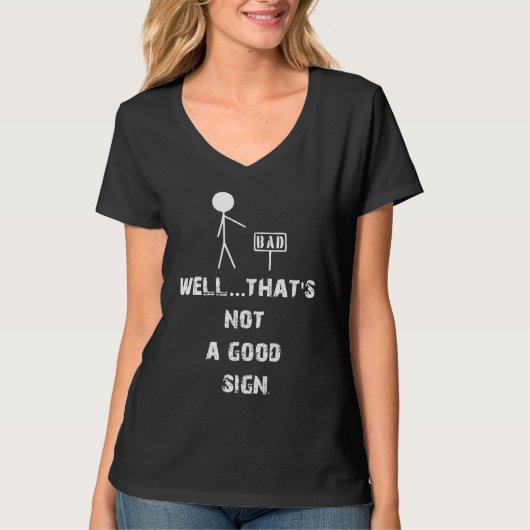 Bad Dad Joke T-shirt (Voorkant)