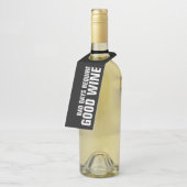 BAD DAGEN VEREISEN GOEDE WIJN FLESSENHANGER (Schuin)