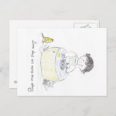 Bad_day Briefkaart (Voorkant / Achterkant)