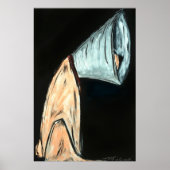 Bad Day, dog in cone poster (Voorkant)