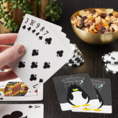 Bad Day Penguin Button Pokerkaarten (Insitu)