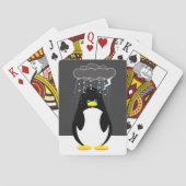 Bad Day Penguin Button Pokerkaarten (Achterkant)
