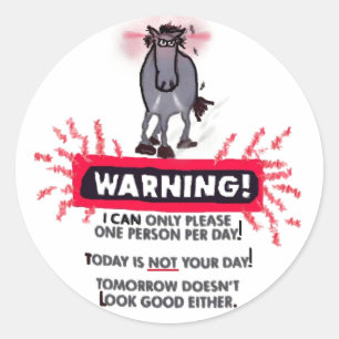 Bad Day Sticker