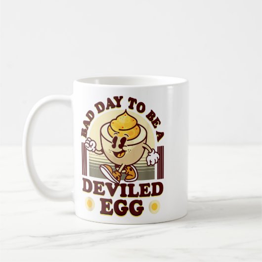 Bad Day To Be A Deviled Egg Funny Thanksgiving Egg Koffiemok (Links)