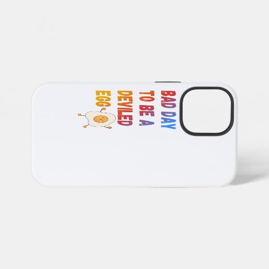 Bad Day to Be a Deviled Egg iPhone Hoesje (Achterkant horizontaal)