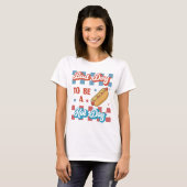 Bad Day to Be a Hot Dog, Funny 4th of July T-shirt (Voorkant volledig)