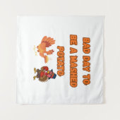 "BAD DAY TO BE A MASHED POTATO" WANDKLEED (Voorkant (horizontaal))