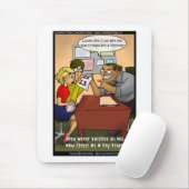 Bad Day Trader Funny Gifts T - shirts Mokken Kaart Muismat (Met muis)