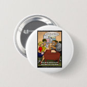 Bad Day Trader Funny Gifts T - shirts Mokken Kaart Ronde Button 5,7 Cm (Voorkant /achterkant)