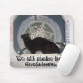 Bad Decision Mousepad Muismat (Met muis)