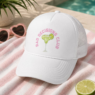 Bad Decisions Club Bachelorette Margarita Trucker Pet