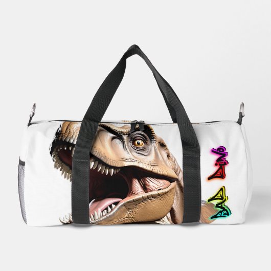 Bad Dino Small Duffle Bag Plunjezak (Achterkant)