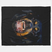 BAD DOG FLEECE DEKEN (Voorkant (Horizontaal))