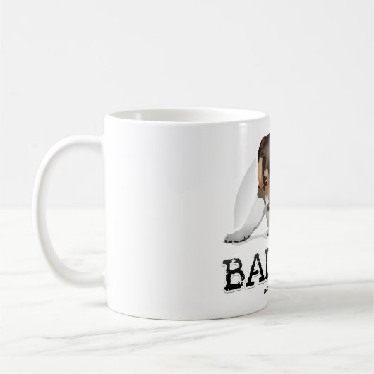 Bad Dog, Funny Dog Coffee & Tea Mok (Links)