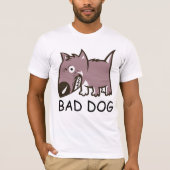 BAD DOG Grappige t-shirts (Voorkant)