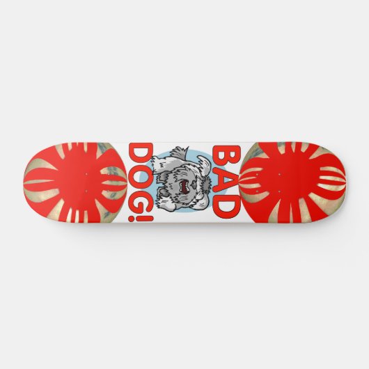Bad Dog Skateboard (Horizontaal)