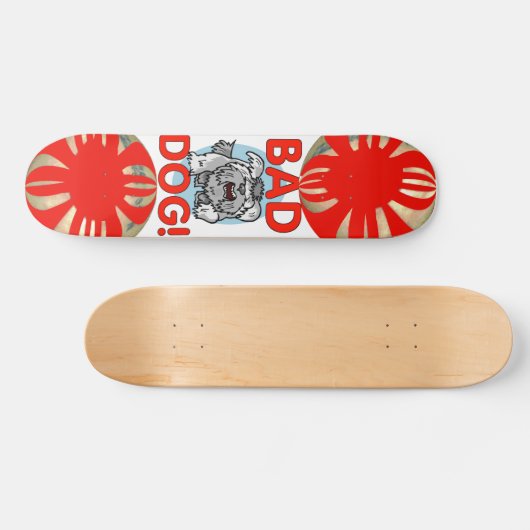 Bad Dog Skateboard (Horizontaal)