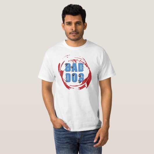 Bad Dog T-Shirt (Voorkant volledig)