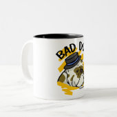 Bad Dog Tweekleurige Koffiemok (Voorkant links)