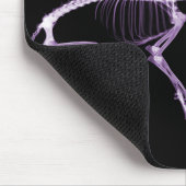 Bad Dog X-ray Skelet in Paars Muismat (Hoek)