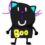 Bad Dream Cat Fotobeeldje Sleutelhanger<br><div class="desc">Bad Dream Cat,  het allereerste personage dat ooit voor het eerst verscheen in BFB Roleplay in A Nutshell 3.</div>