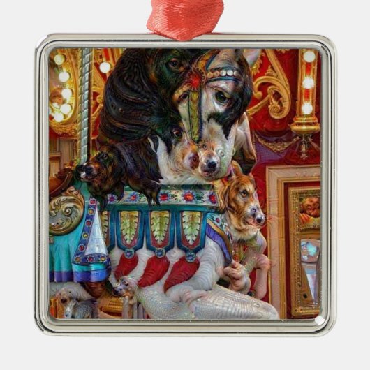 Bad Dream Metalen Ornament (Voorkant)