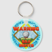 Bad Driver Golf Sleutelhanger (Voorkant)