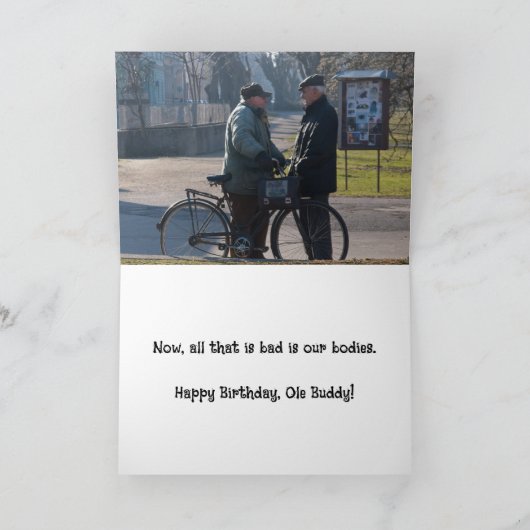 BAD DUDES BIRTHDAY CARD FOR HIM BEDANKKAART (Binnen)