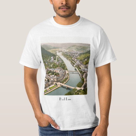 Bad Ems circa 1900 T-shirt (Voorkant)