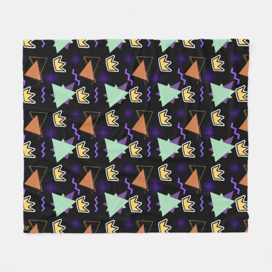 Bad en Boo-jee Fleece Deken (Voorkant (Horizontaal))