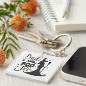 Bad en Boo Jee Halloween Sleutelhanger (Voorkant Rechts)