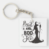 Bad en Boo Jee Halloween Sleutelhanger (voorkant)